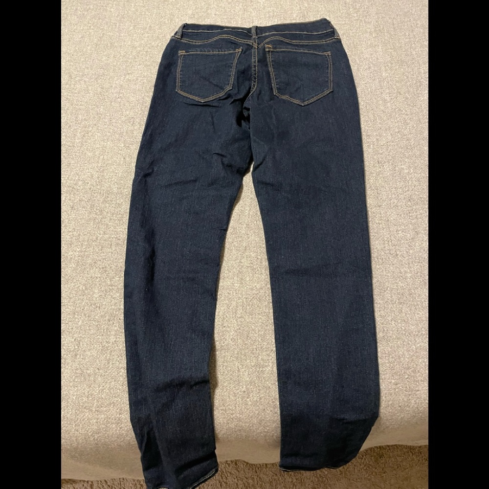 Old Navy Super Skinny Mid Rise Dark Wash Size 2